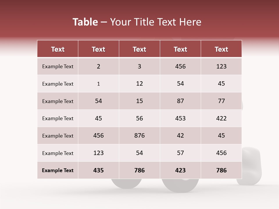 Postman Icon Shopping PowerPoint Template