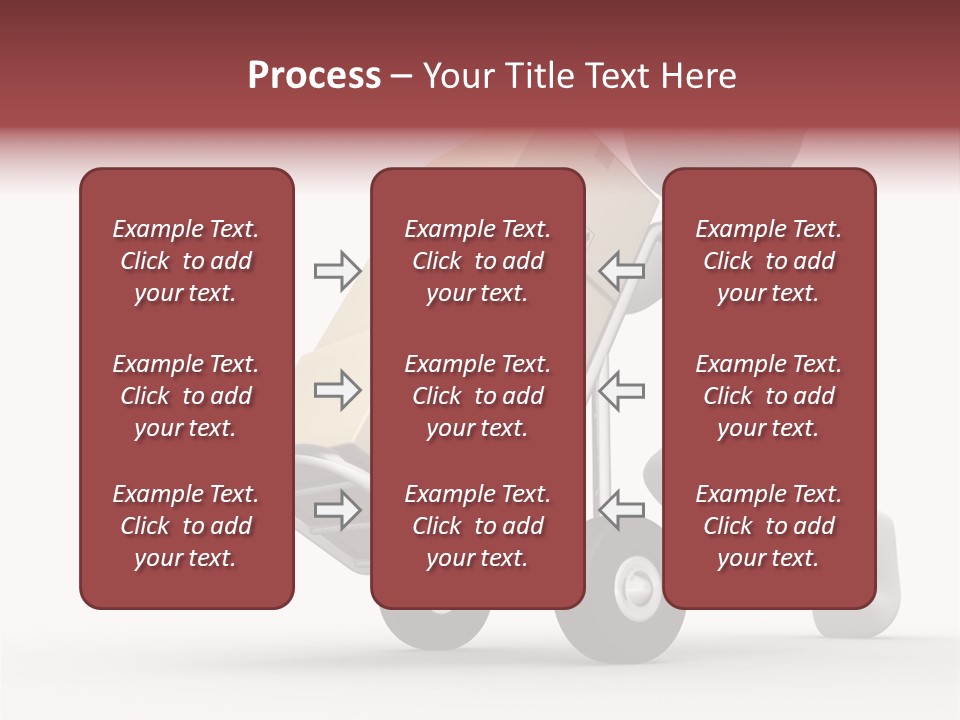 Postman Icon Shopping PowerPoint Template