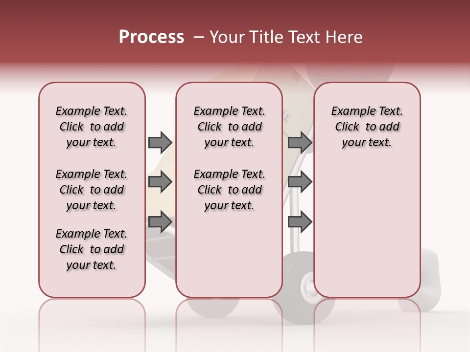 Postman Icon Shopping PowerPoint Template