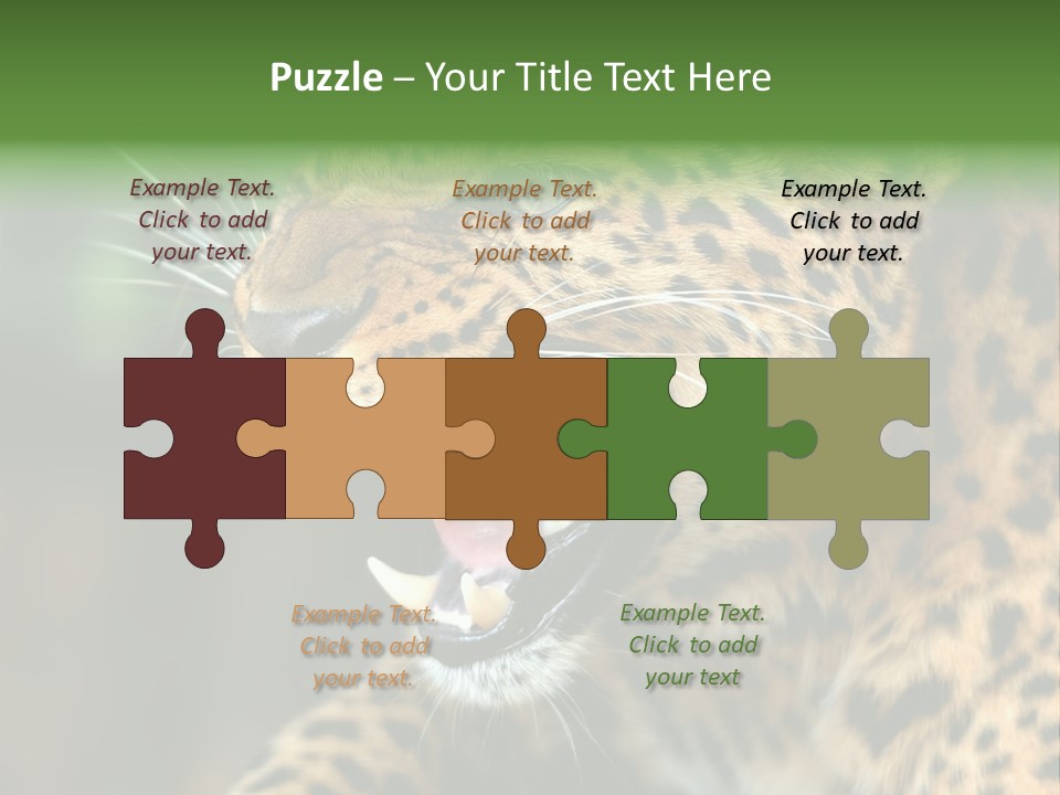 Whiskers Dangerous Mammal PowerPoint Template