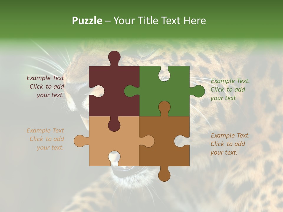 Whiskers Dangerous Mammal PowerPoint Template