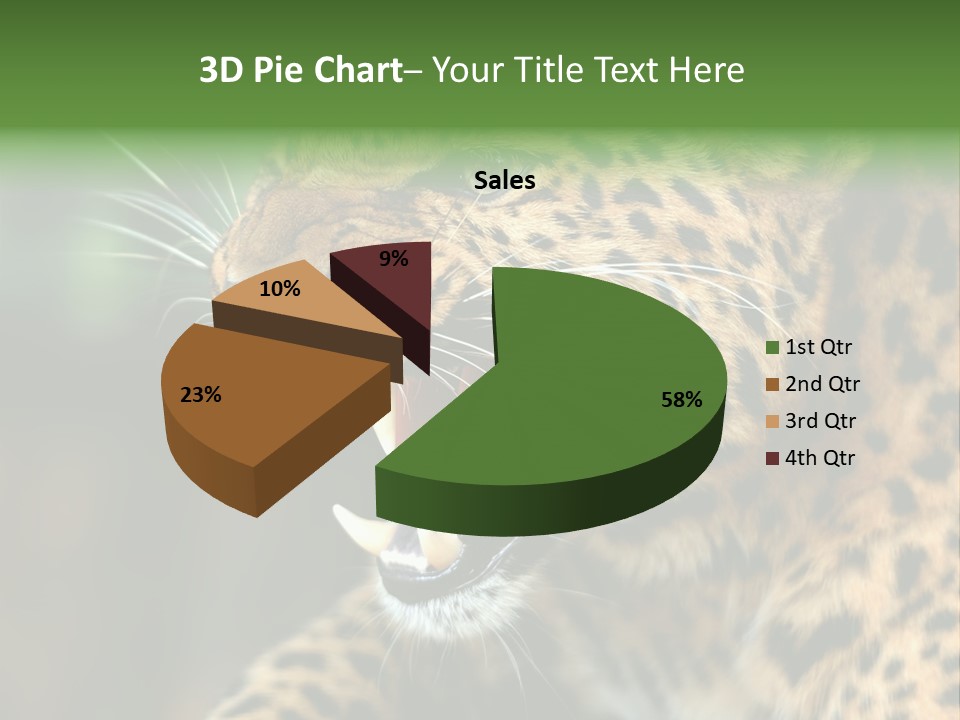 Whiskers Dangerous Mammal PowerPoint Template