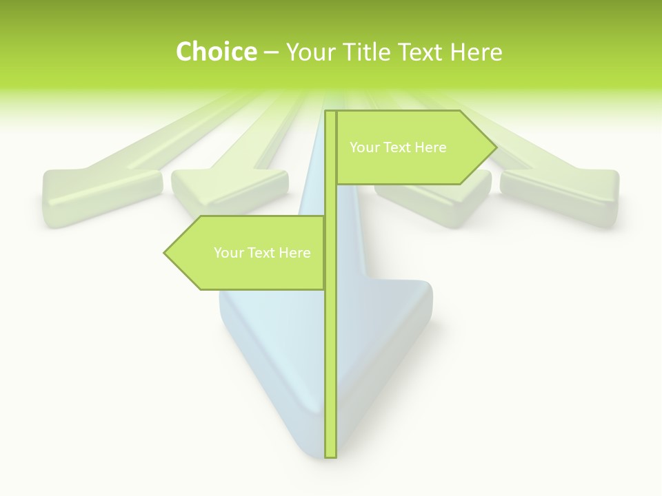 Illustration First Solution PowerPoint Template