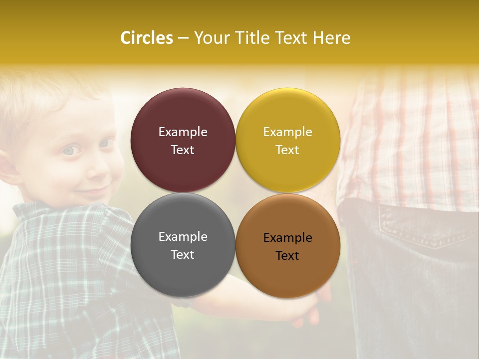 Happy Lifestyle Together PowerPoint Template