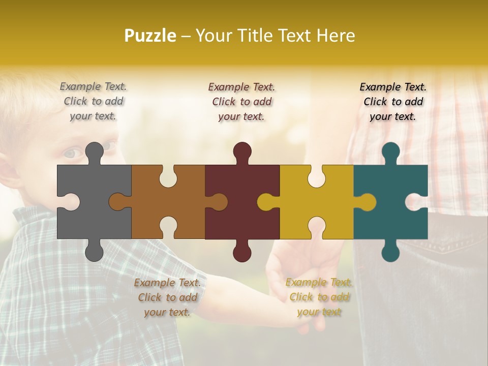 Happy Lifestyle Together PowerPoint Template