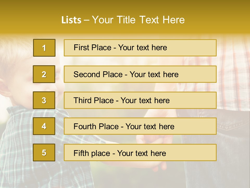 Happy Lifestyle Together PowerPoint Template