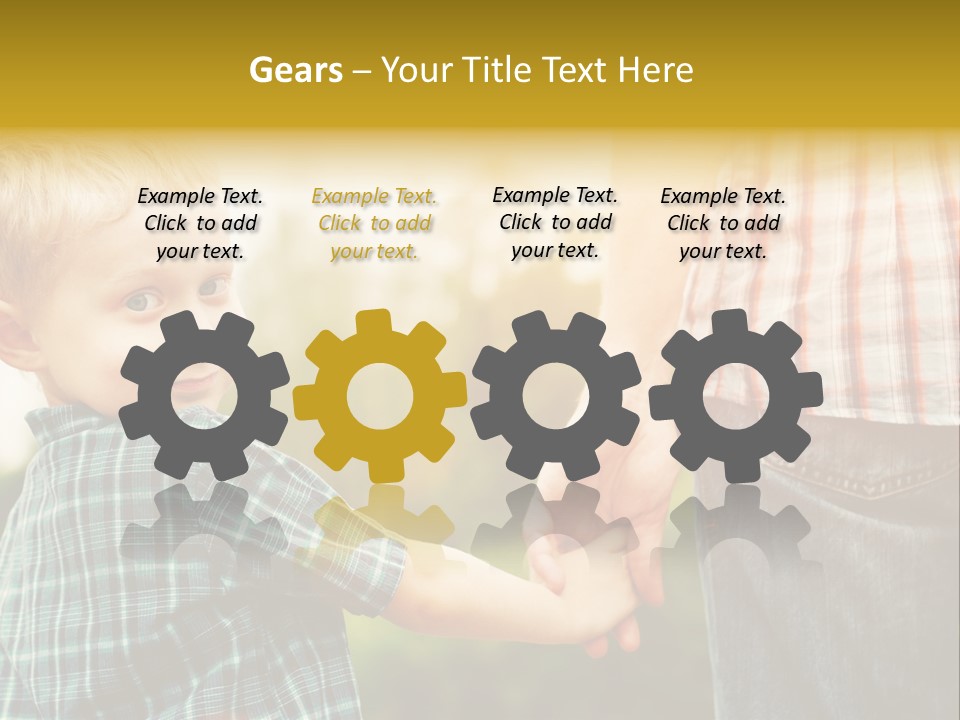 Happy Lifestyle Together PowerPoint Template