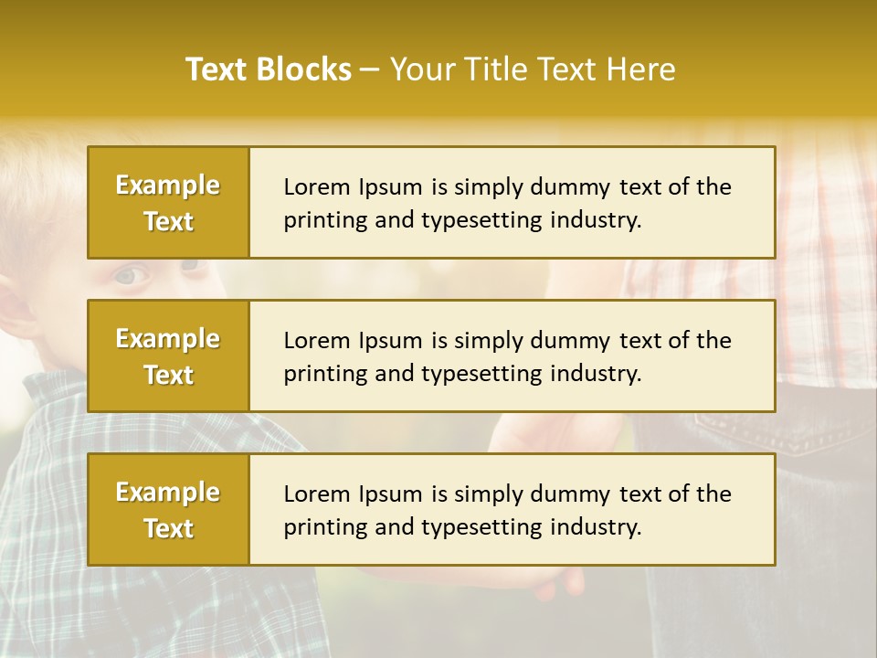 Happy Lifestyle Together PowerPoint Template