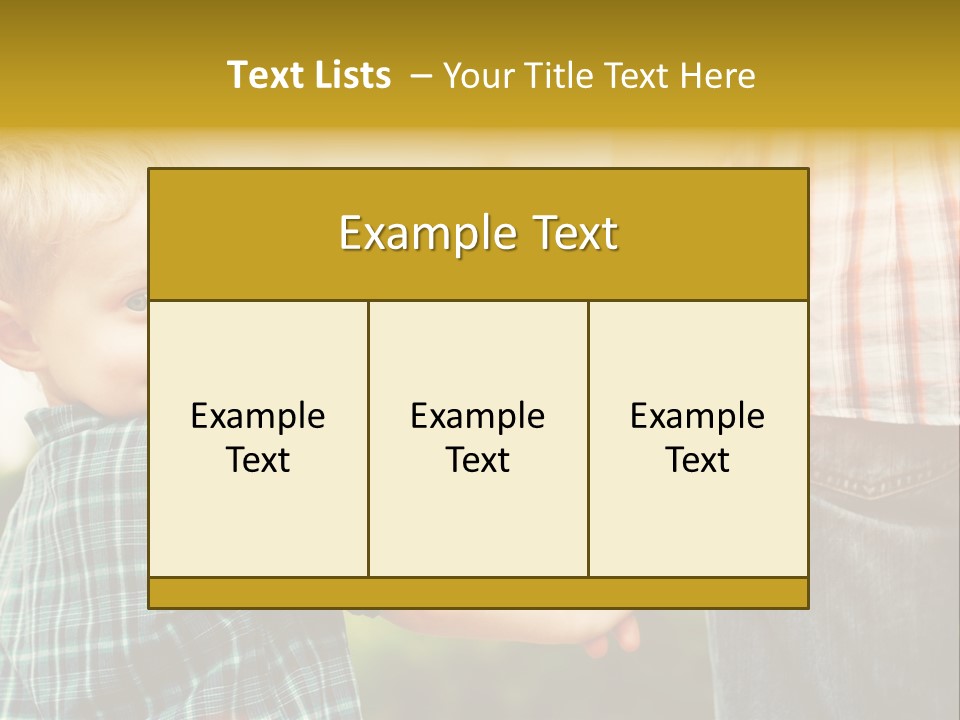 Happy Lifestyle Together PowerPoint Template