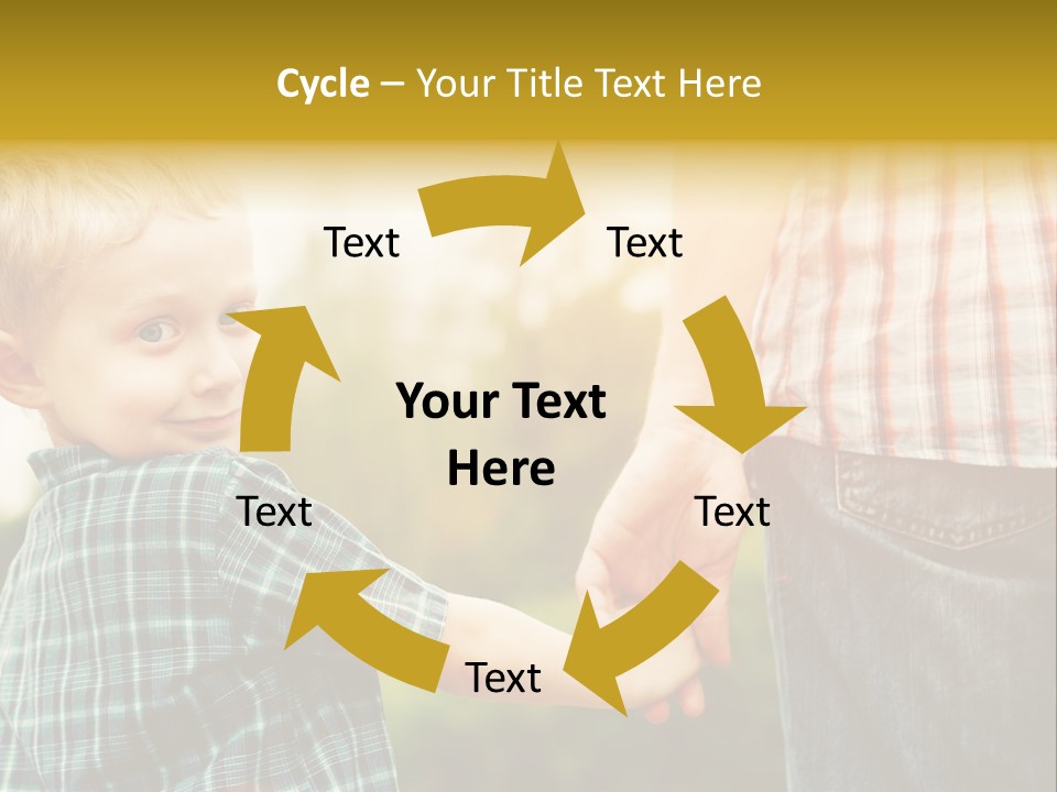 Happy Lifestyle Together PowerPoint Template