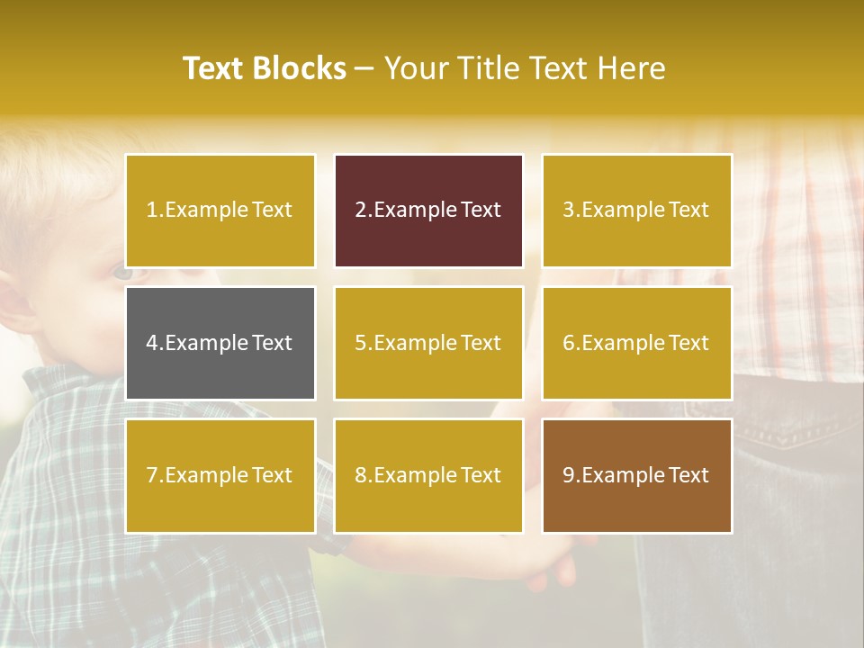 Happy Lifestyle Together PowerPoint Template