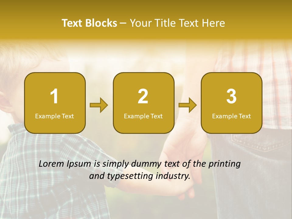 Happy Lifestyle Together PowerPoint Template