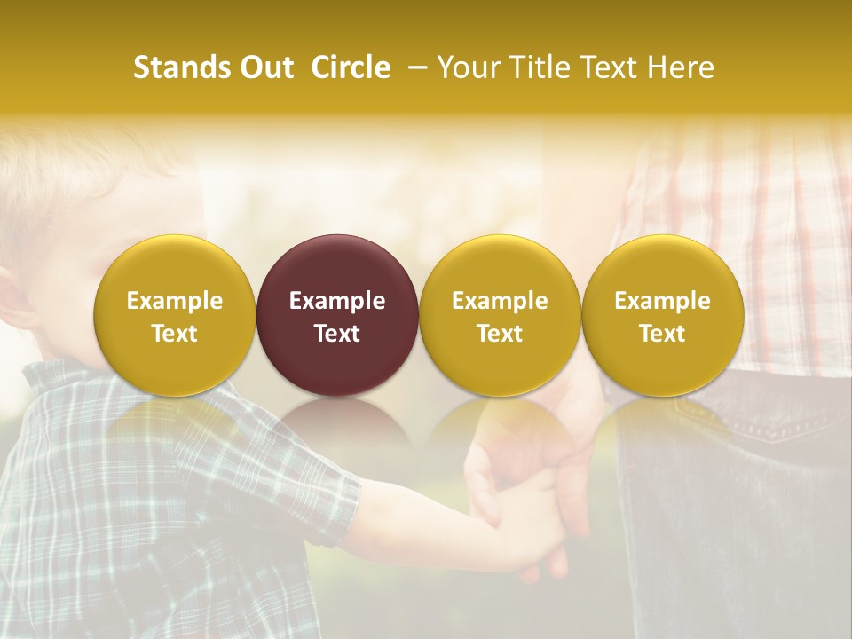 Happy Lifestyle Together PowerPoint Template