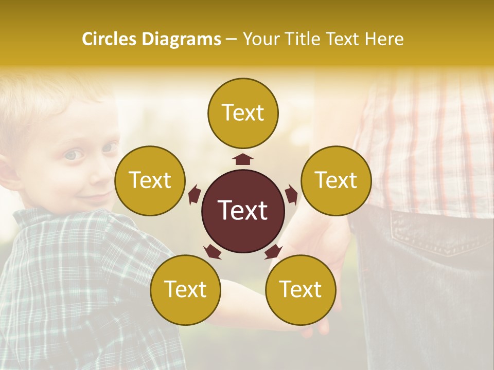 Happy Lifestyle Together PowerPoint Template