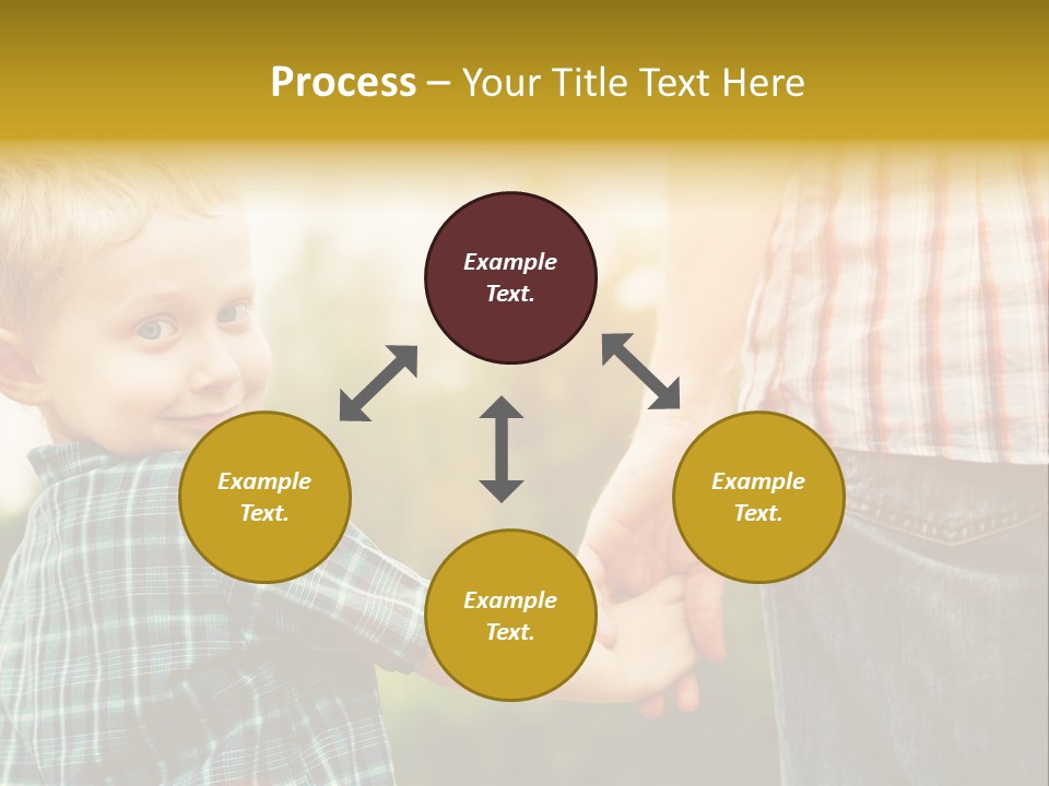 Happy Lifestyle Together PowerPoint Template