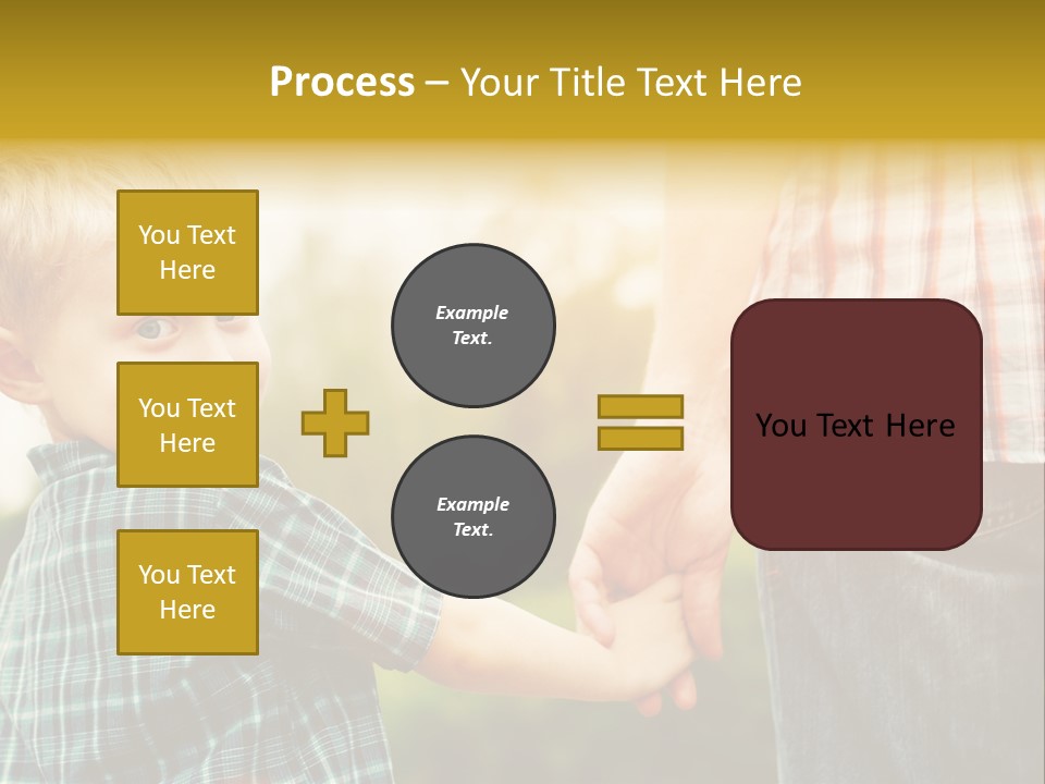 Happy Lifestyle Together PowerPoint Template