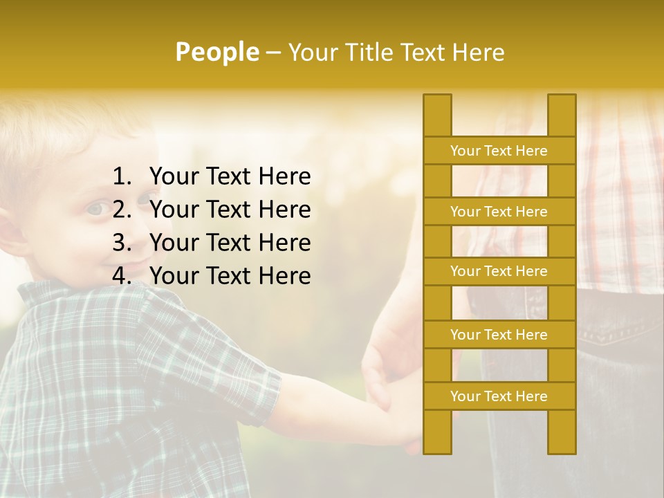 Happy Lifestyle Together PowerPoint Template