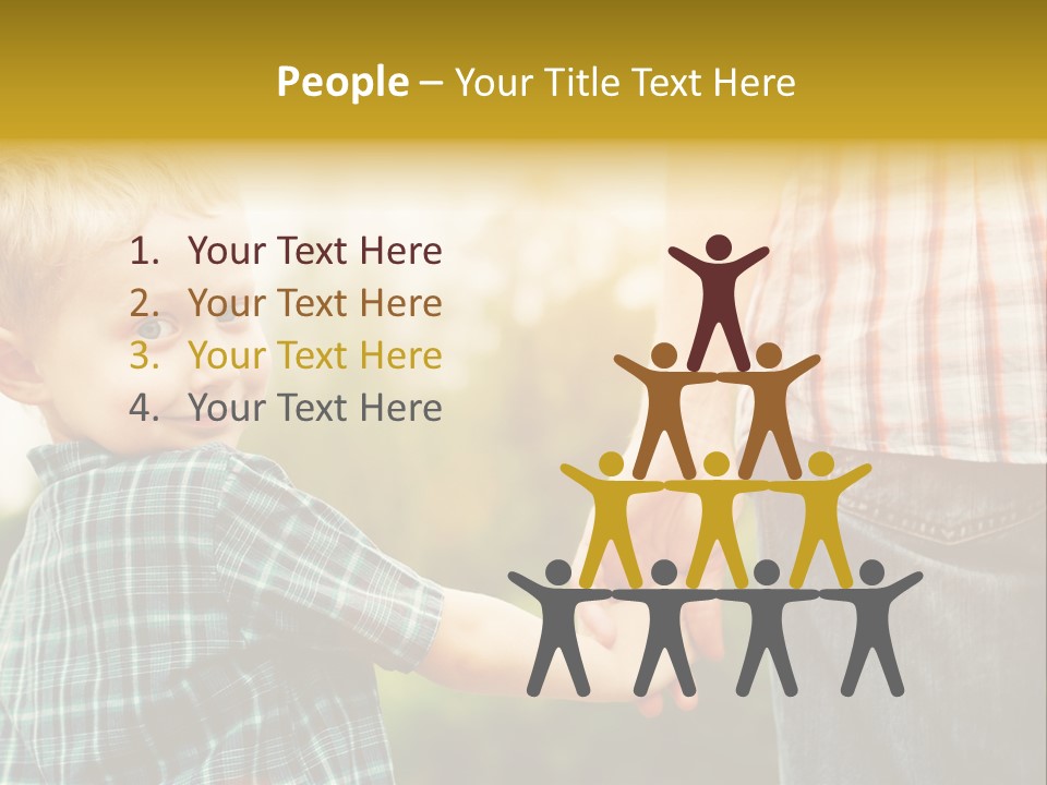 Happy Lifestyle Together PowerPoint Template