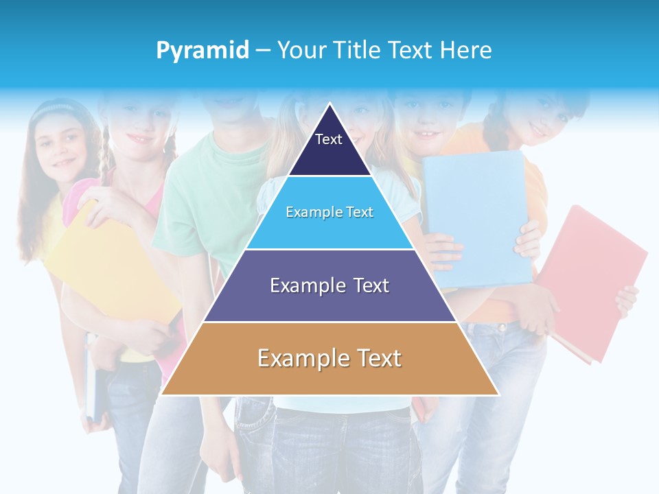 Kid Cheerful Friendship PowerPoint Template