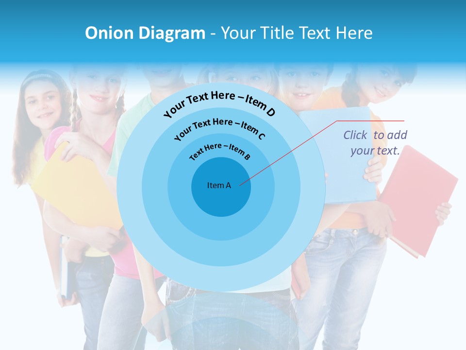 Kid Cheerful Friendship PowerPoint Template