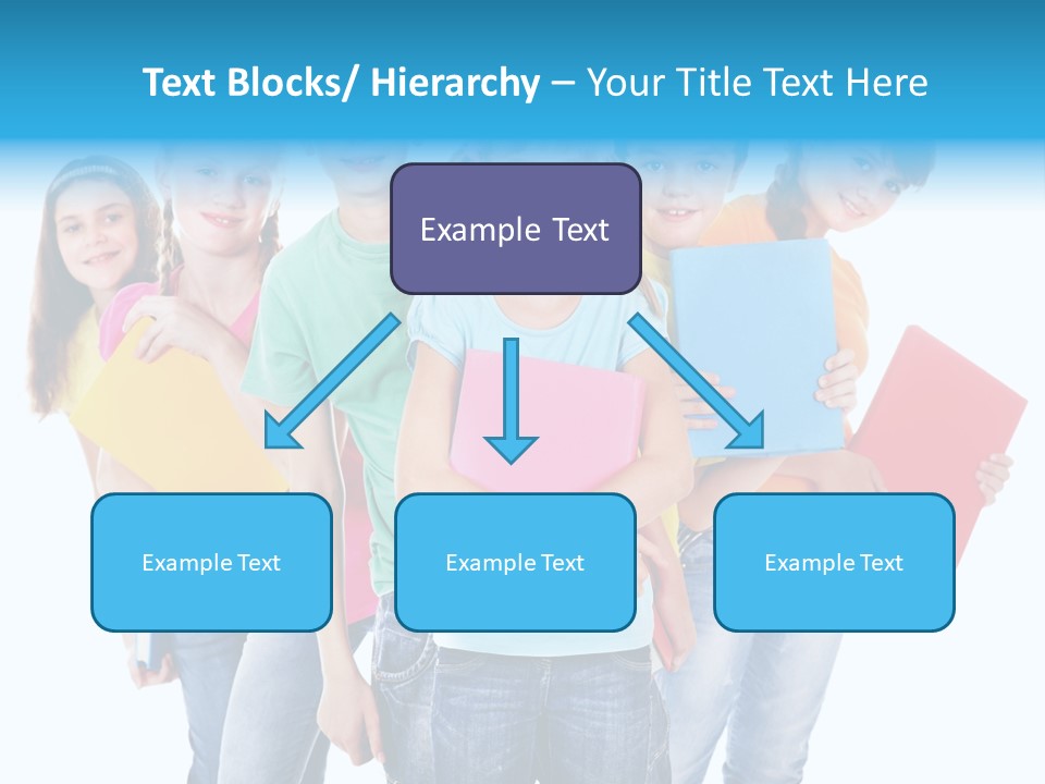 Kid Cheerful Friendship PowerPoint Template