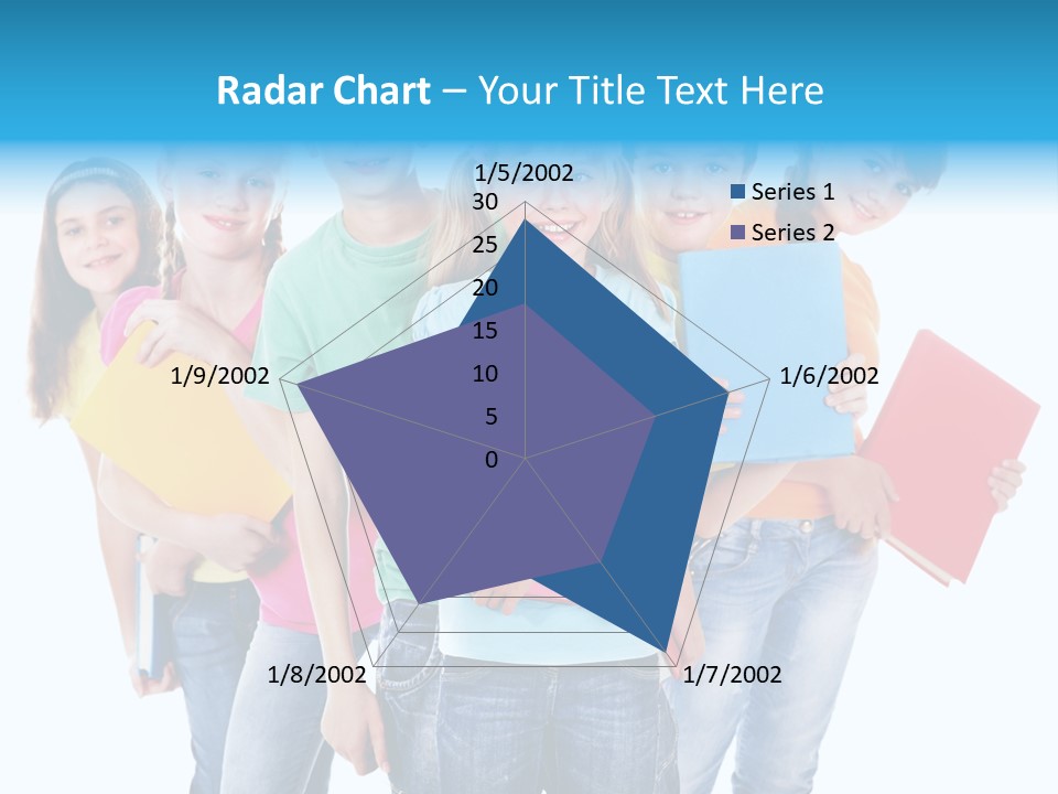 Kid Cheerful Friendship PowerPoint Template