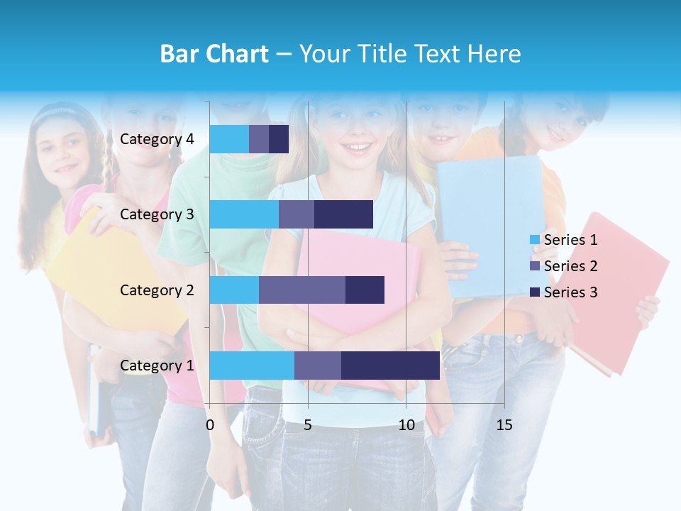 Kid Cheerful Friendship PowerPoint Template
