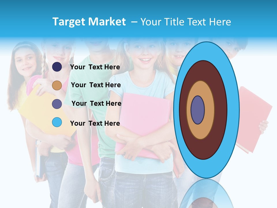 Kid Cheerful Friendship PowerPoint Template