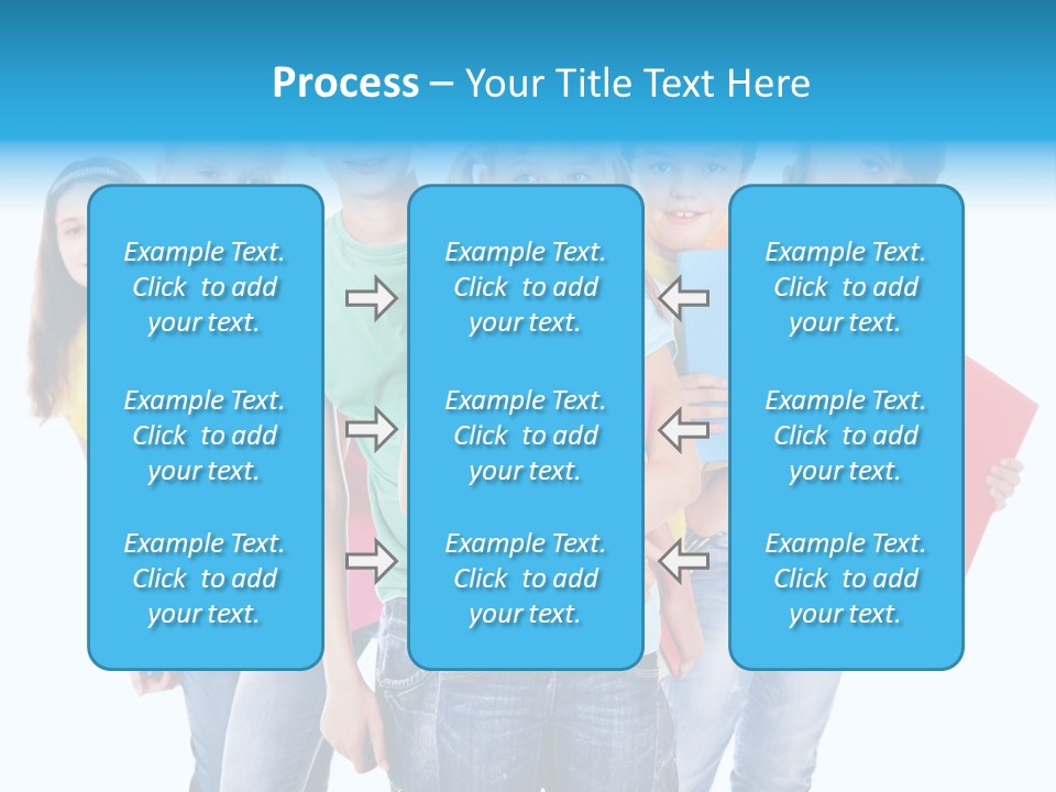 Kid Cheerful Friendship PowerPoint Template