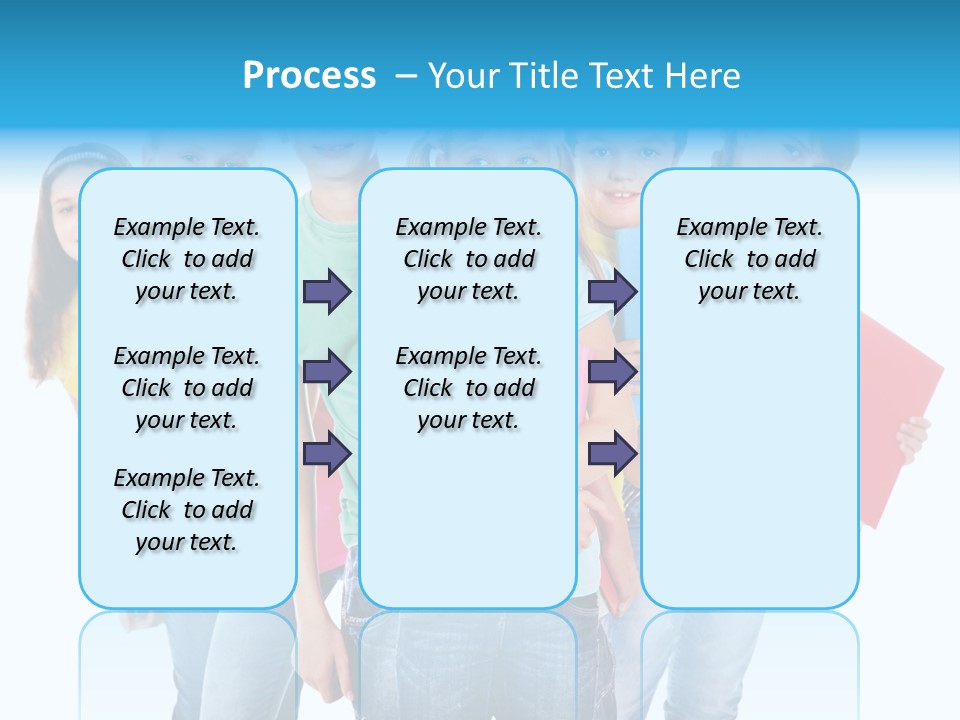 Kid Cheerful Friendship PowerPoint Template