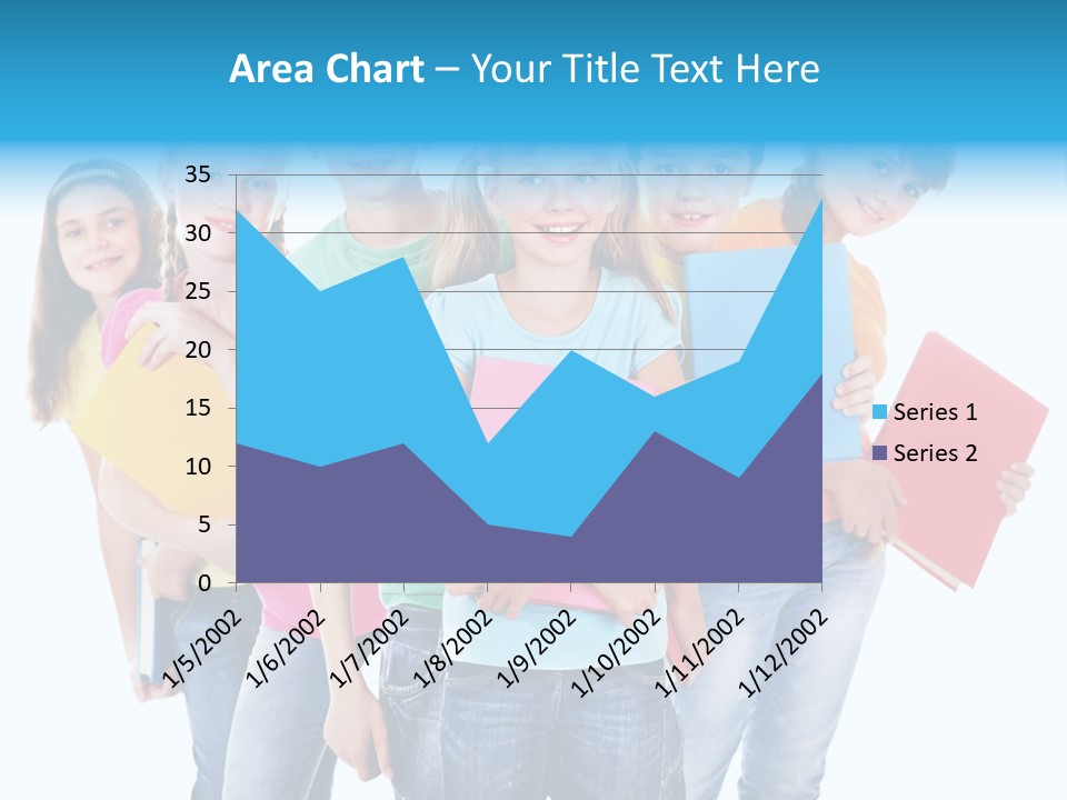 Kid Cheerful Friendship PowerPoint Template