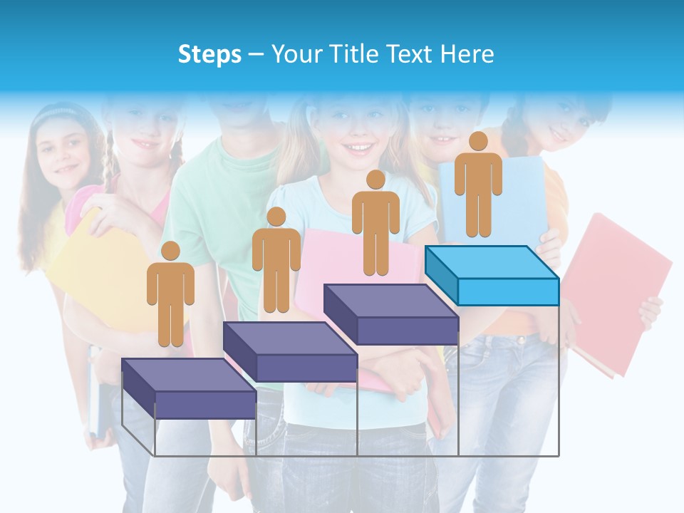 Kid Cheerful Friendship PowerPoint Template