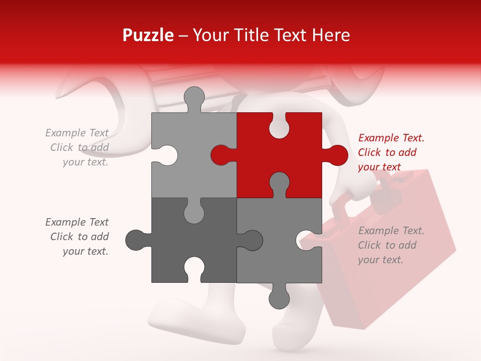 Worker Industry Check PowerPoint Template