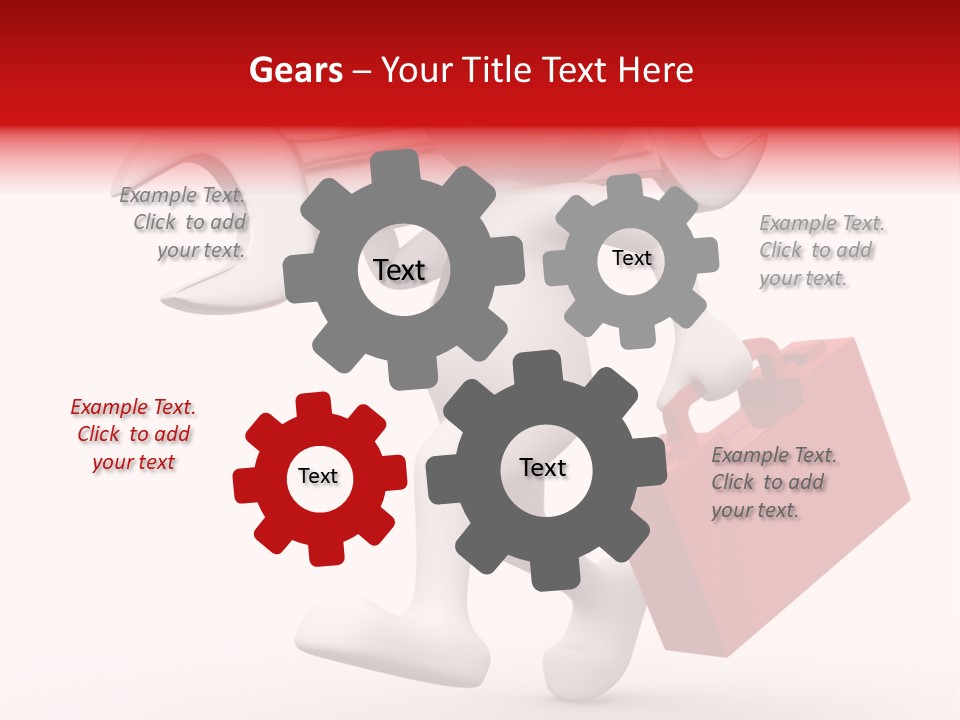 Worker Industry Check PowerPoint Template