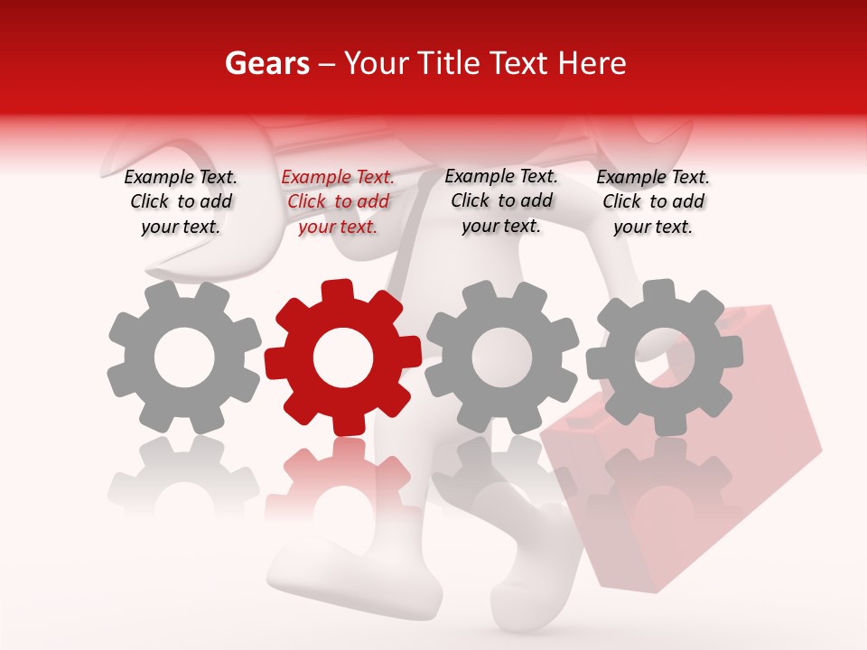 Worker Industry Check PowerPoint Template