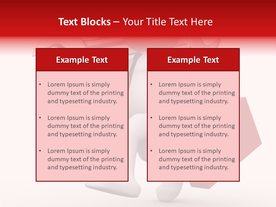 Worker Industry Check PowerPoint Template
