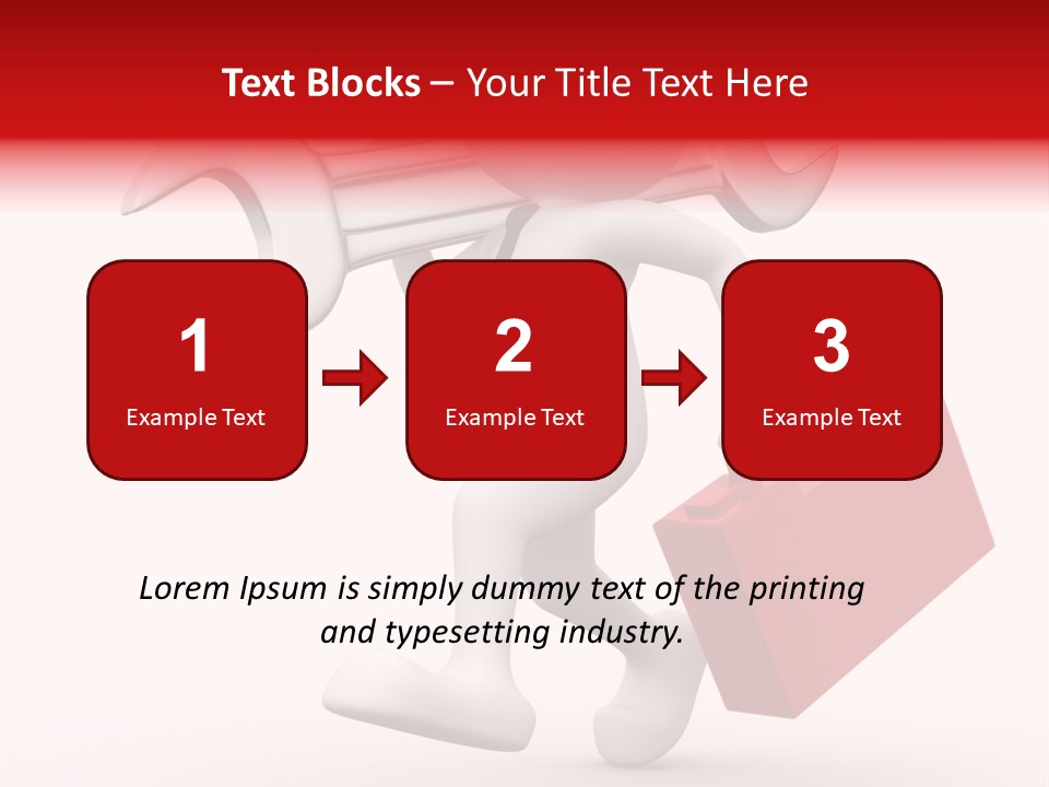Worker Industry Check PowerPoint Template