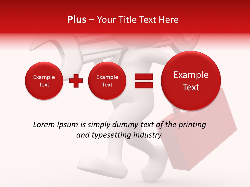 Worker Industry Check PowerPoint Template