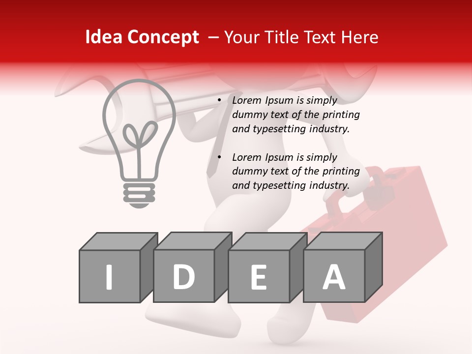 Worker Industry Check PowerPoint Template