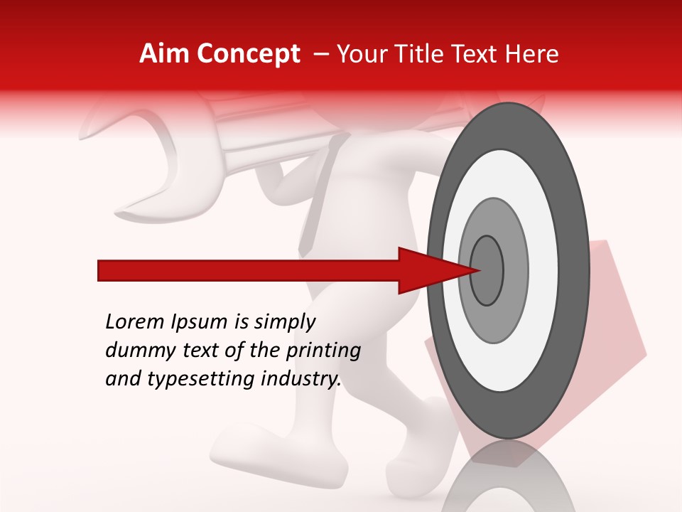 Worker Industry Check PowerPoint Template