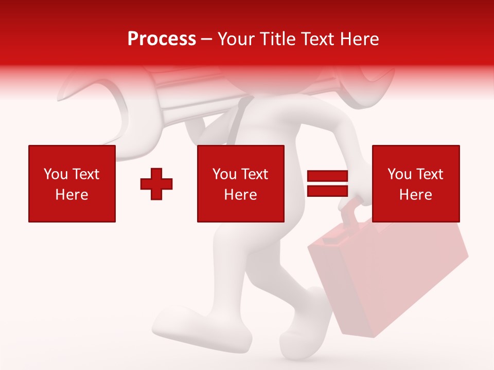 Worker Industry Check PowerPoint Template