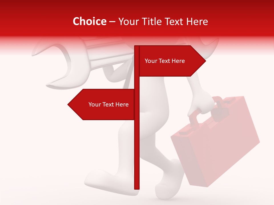 Worker Industry Check PowerPoint Template