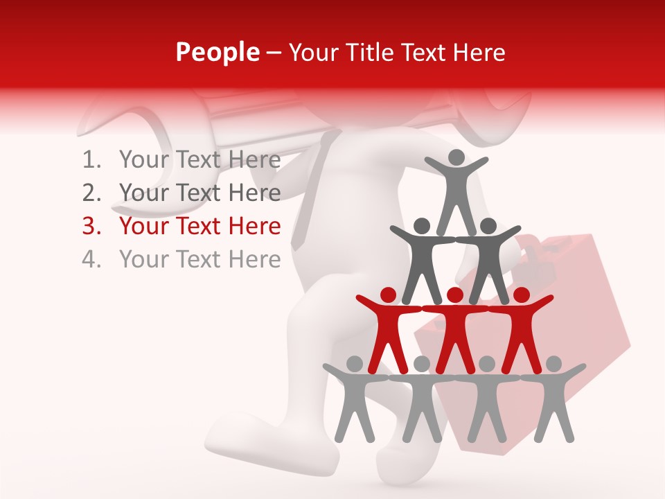 Worker Industry Check PowerPoint Template