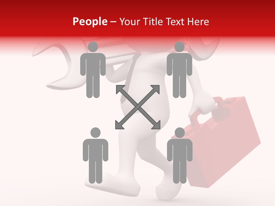 Worker Industry Check PowerPoint Template