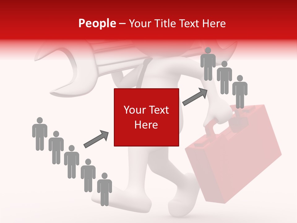 Worker Industry Check PowerPoint Template