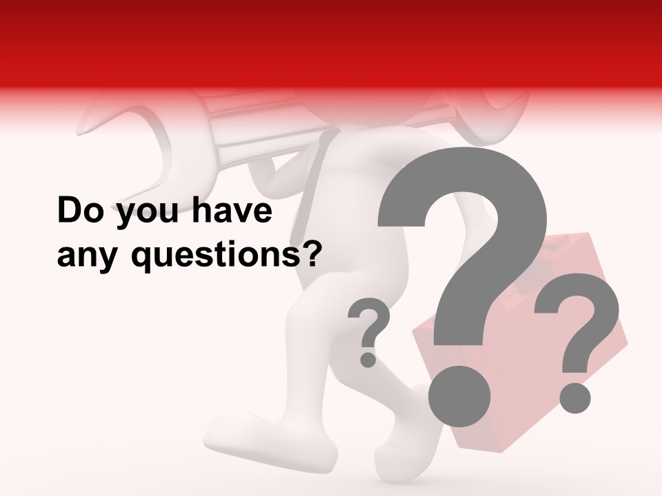 Worker Industry Check PowerPoint Template