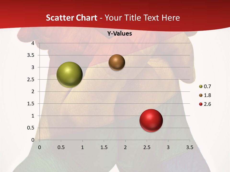 Victory Gesture Visibility PowerPoint Template
