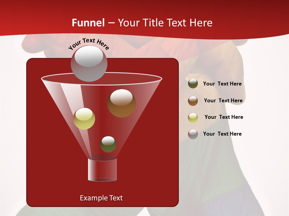 Victory Gesture Visibility PowerPoint Template
