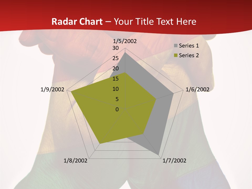 Victory Gesture Visibility PowerPoint Template