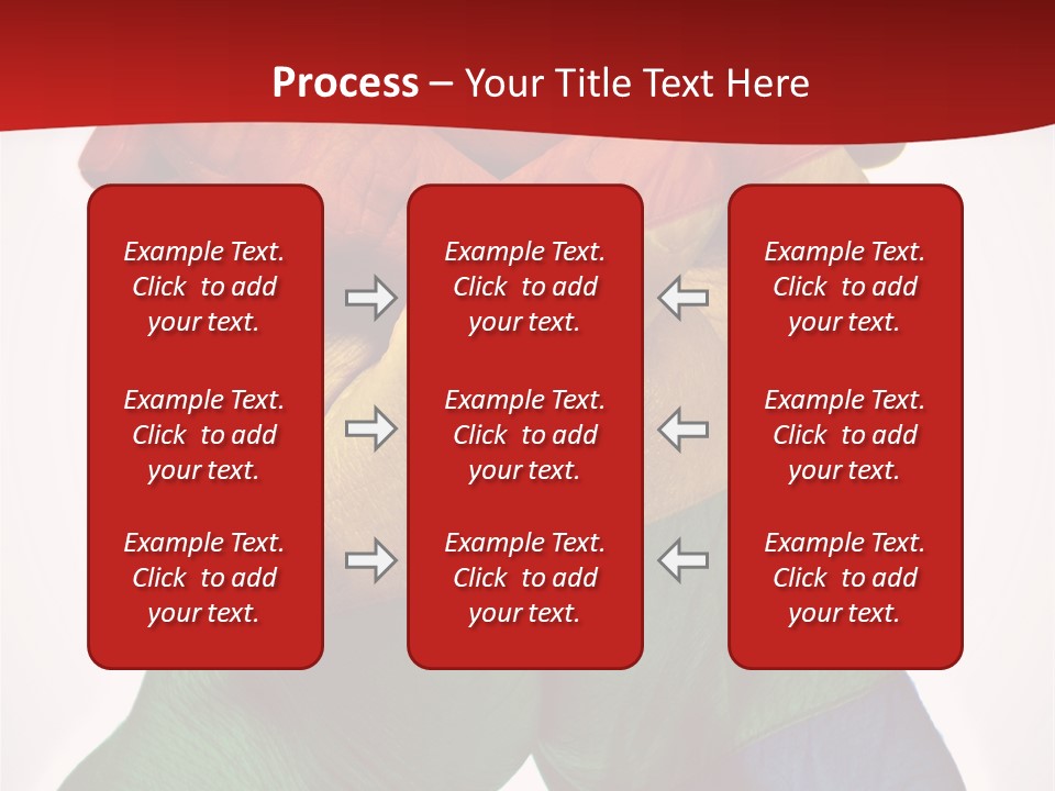 Victory Gesture Visibility PowerPoint Template